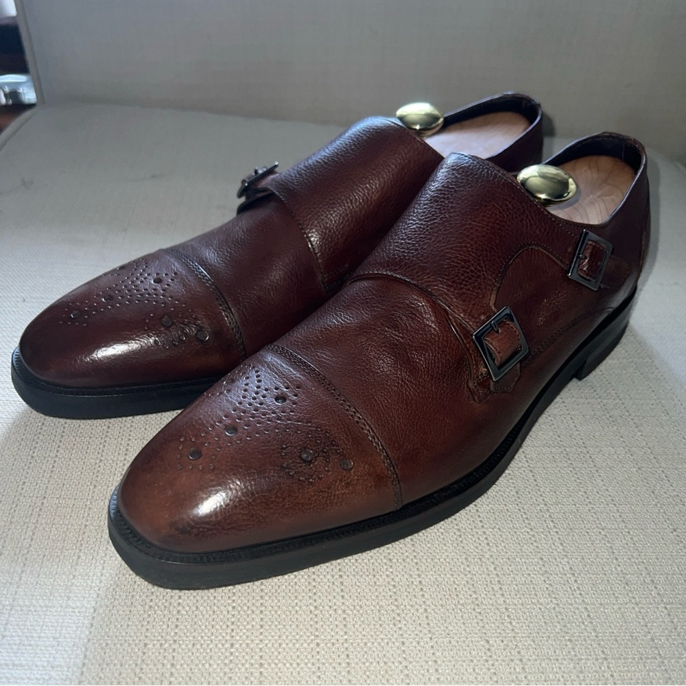 Nettleton Florence-N Double Monk Strap Burro/M Br… - image 2
